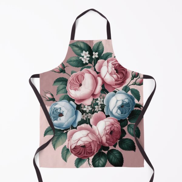 Item preview, Pink and Blue Cabbage Rose Vintage Beauty designed and sold by SloganExpress.