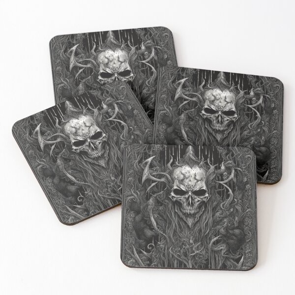 Item preview, Heavy Metal Black Metal Art designed and sold by TheDarkWardrobe.