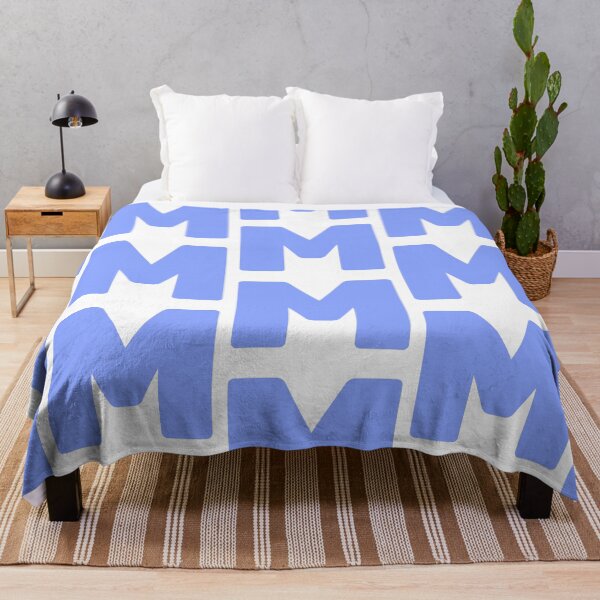 Item preview, Bold Blue Letter M designed and sold by TXTRZ-TXTRZ.