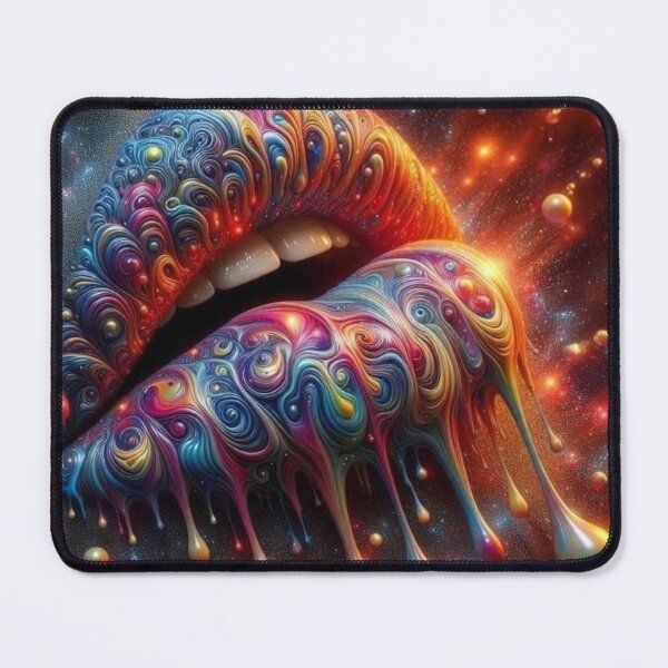 Item preview, Lips of Dripping Paint designed and sold by ZombieCrew.