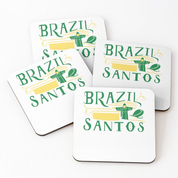 Item preview, Brazil Santos, Tourism destination, Football City, Pele footbal legend, Brazilian Flag designed and sold by Right-UR.
