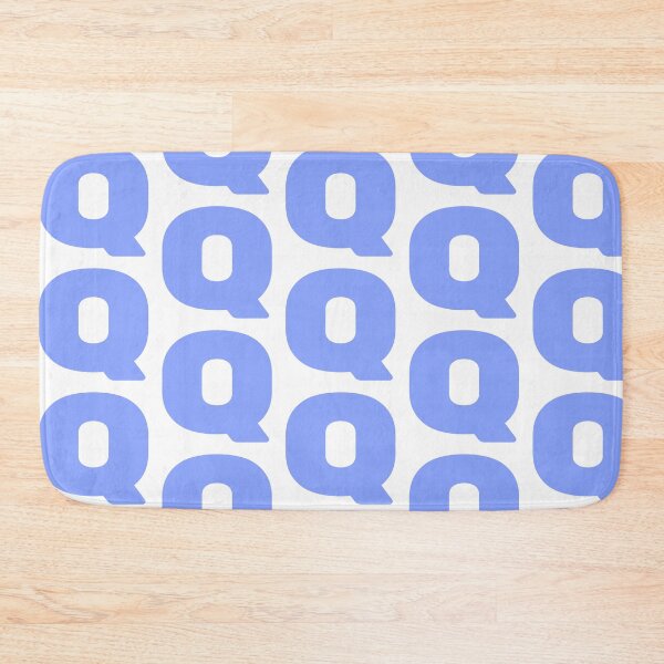 Item preview, Bold Blue Letter Q designed and sold by TXTRZ-TXTRZ.