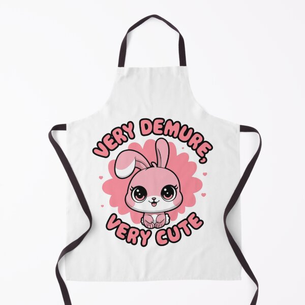 Item preview, Very Demure Very Cute Pink  Rabbit  designed and sold by Merch-Kitsune.