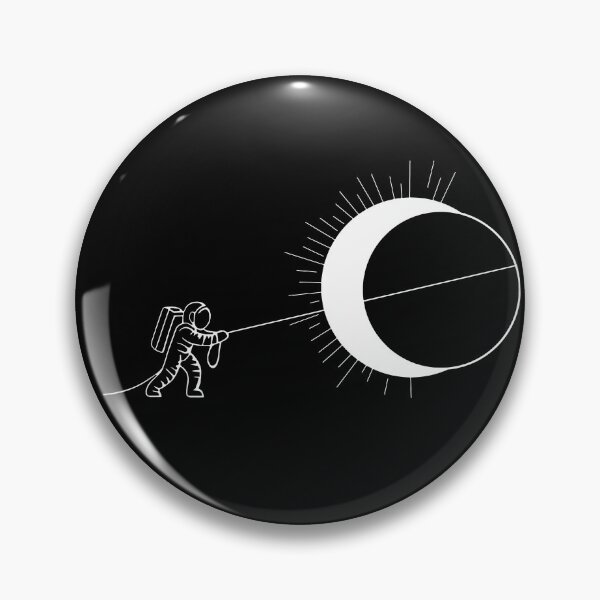 Item preview, Tira y afloja cósmico: el eclipse solar del astronauta designed and sold by Ojtek86.