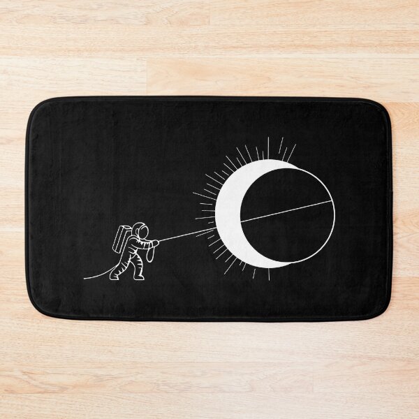 Item preview, Cosmic Tug-of-War: The Astronaut's Sun Eclipse designed and sold by Ojtek86.