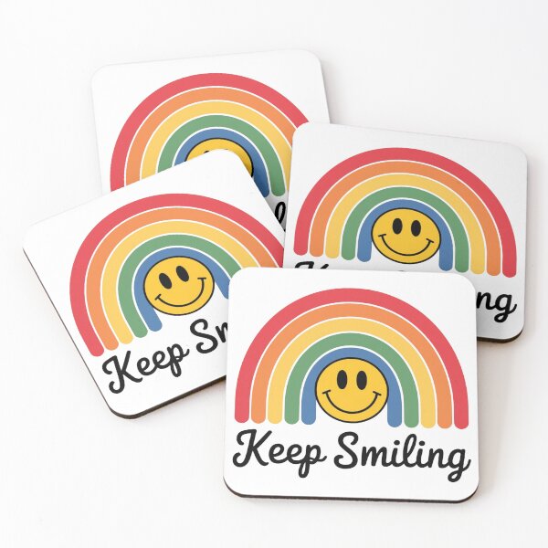 Item preview, Positive Feel Good Quote Design | Uplifting Apparel, Home Decor, and Accessories keep smiling designed and sold by harmzk90.