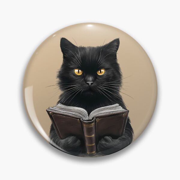 Artikelvorschau, Lesende Katze entworfen und verkauft von wowwowmeow.