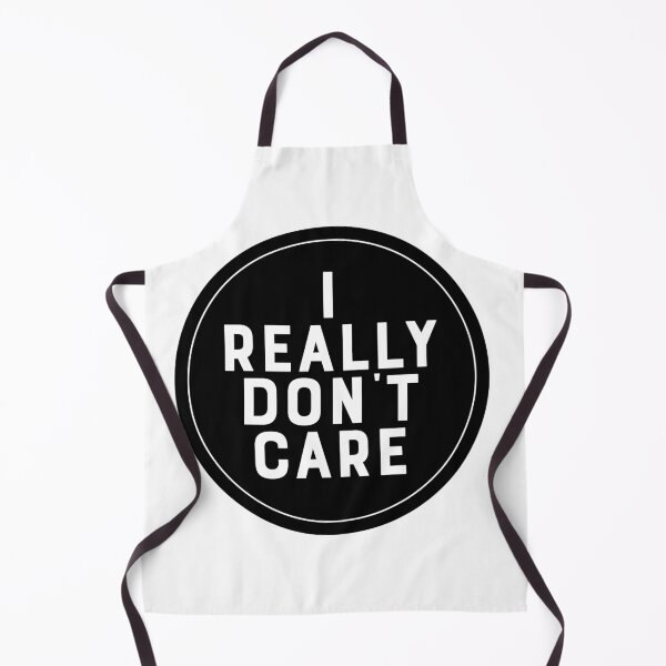 Item preview, I Really Don't Care sticker or t-shirt designed and sold by PIXEL POP DESIGNS - Beyond the Norm!.
