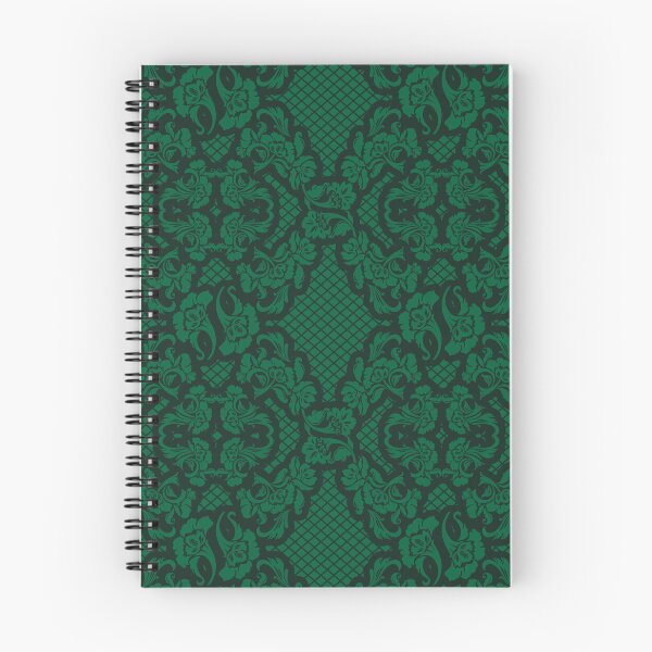 Item preview, French Lace | Deep Emerald & Malachite Green designed and sold by Divine Design.