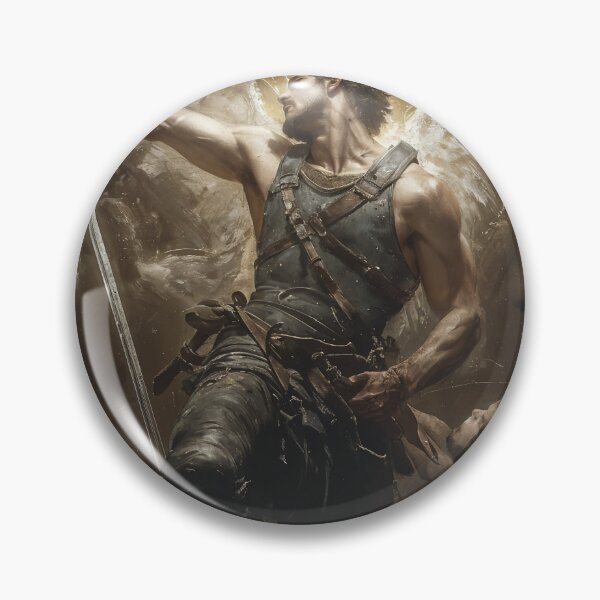 Item preview, Divine Warrior: The Angel of Battle designed and sold by oanaunciuleanu.