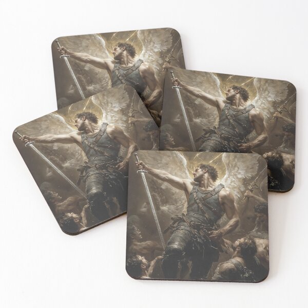 Item preview, Divine Warrior: The Angel of Battle designed and sold by oanaunciuleanu.