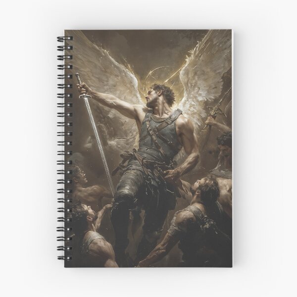 Item preview, Divine Warrior: The Angel of Battle designed and sold by oanaunciuleanu.