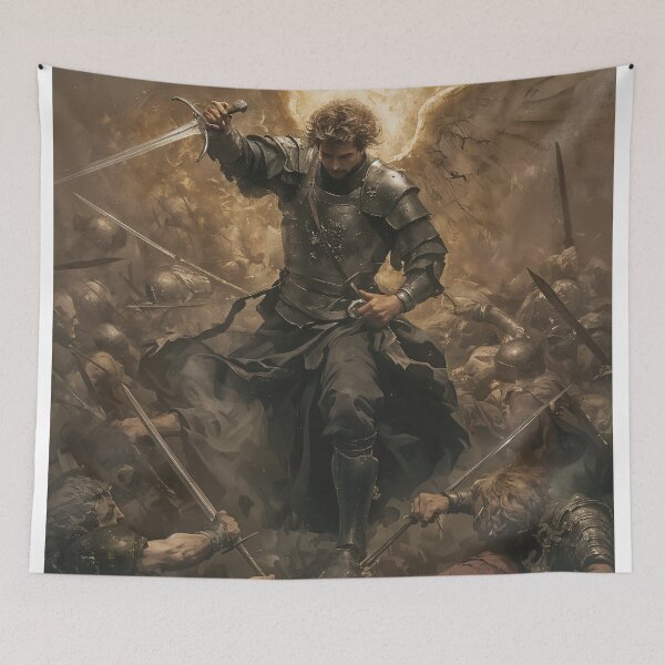 Item preview, Divine Warrior: The Angel of Battle designed and sold by oanaunciuleanu.