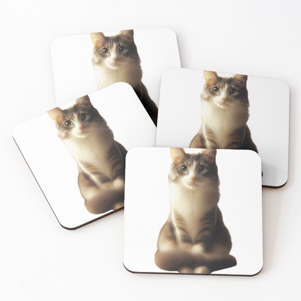 Item preview, When a Cat posed for self portray designed and sold by kimzie7124.