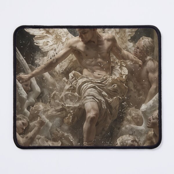 Item preview, Divine Warrior: The Angel of Battle designed and sold by oanaunciuleanu.