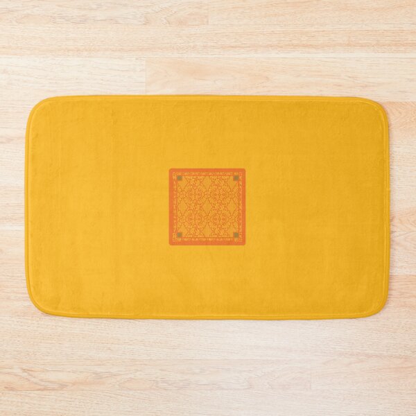 Item preview, French Lace | Saffron Yellow & Orange designed and sold by Divine Design.