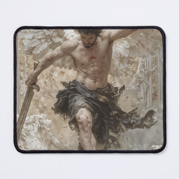 Item preview, Divine Warrior: The Angel of Battle designed and sold by oanaunciuleanu.