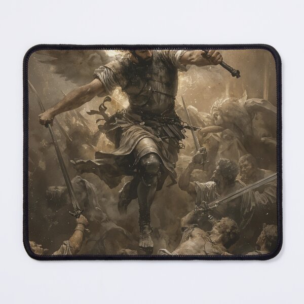 Item preview, Divine Warrior: The Angel of Battle designed and sold by oanaunciuleanu.