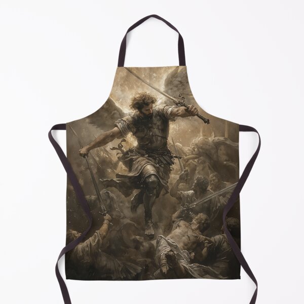 Item preview, Divine Warrior: The Angel of Battle designed and sold by oanaunciuleanu.