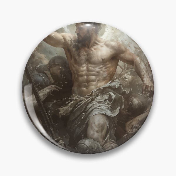 Item preview, Divine Warrior: The Angel of Battle designed and sold by oanaunciuleanu.
