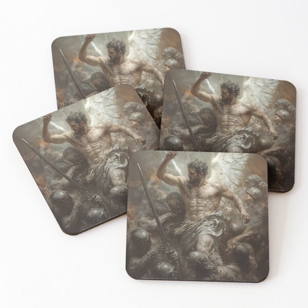 Item preview, Divine Warrior: The Angel of Battle designed and sold by oanaunciuleanu.