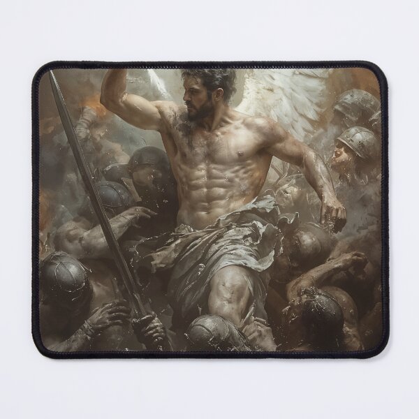 Item preview, Divine Warrior: The Angel of Battle designed and sold by oanaunciuleanu.