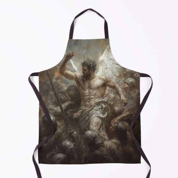 Item preview, Divine Warrior: The Angel of Battle designed and sold by oanaunciuleanu.
