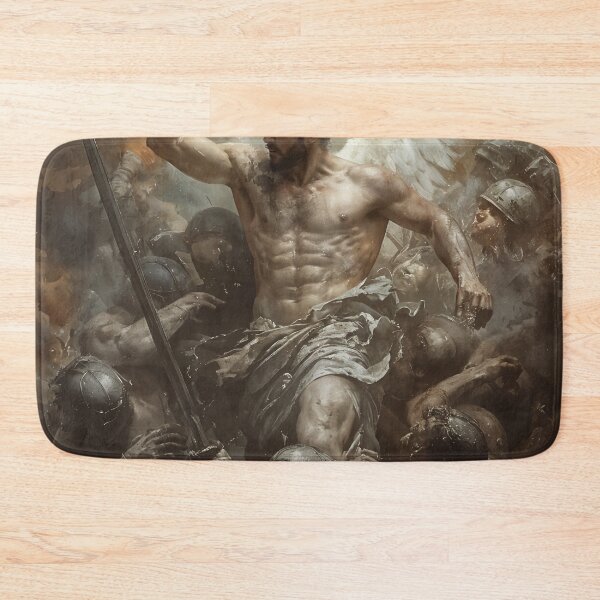 Item preview, Divine Warrior: The Angel of Battle designed and sold by oanaunciuleanu.