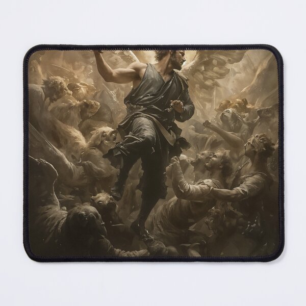 Item preview, Divine Warrior: The Angel of Battle designed and sold by oanaunciuleanu.