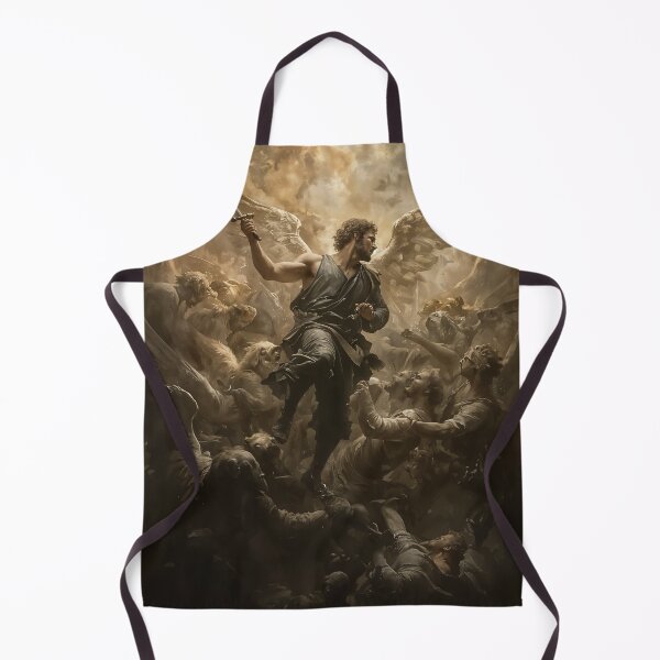Item preview, Divine Warrior: The Angel of Battle designed and sold by oanaunciuleanu.
