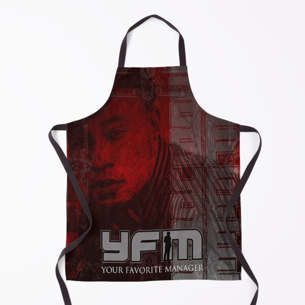 Aperçu de l'œuvre Portrait rouge audacieux avec le logo Y.F.M créée et vendue par YFMMediaNetwork.