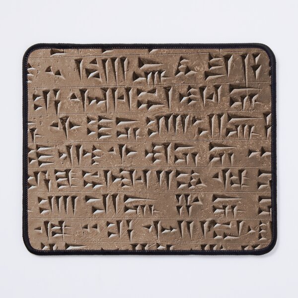 Item preview, Sumerian clay tablets with text designed and sold by jamiestarr.