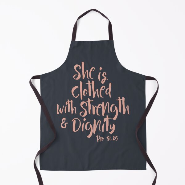 Item preview, She Is Clothed With Strength And Dignity Proverbs 31 25 Pink designed and sold by amazingjoy.