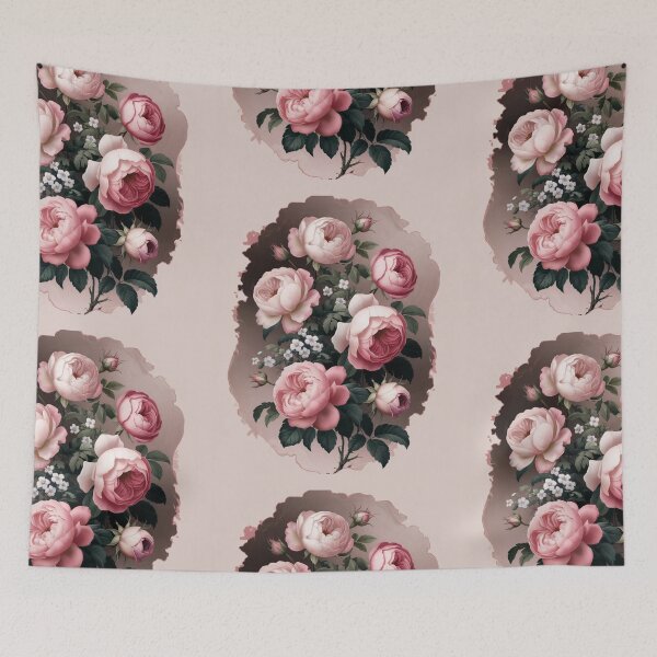 Item preview, Pink Cabbage Rose Vintage Beauty designed and sold by SloganExpress.