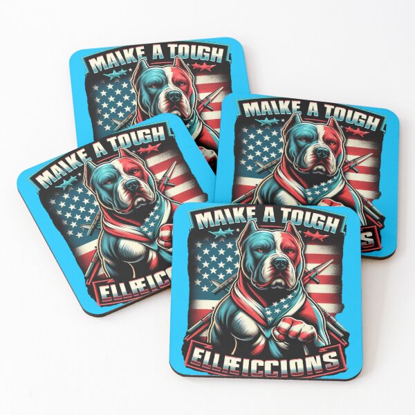 Item preview, America Election Pitbull designed and sold by SilverLook48.