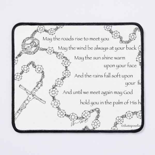 Item preview, Rosary Gaelic Prayer designed and sold by dkatiepowellart.