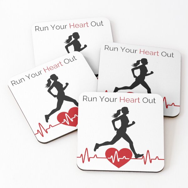 Item preview, Heartbeat of Female Runner's Pulse Design designed and sold by Creastore.