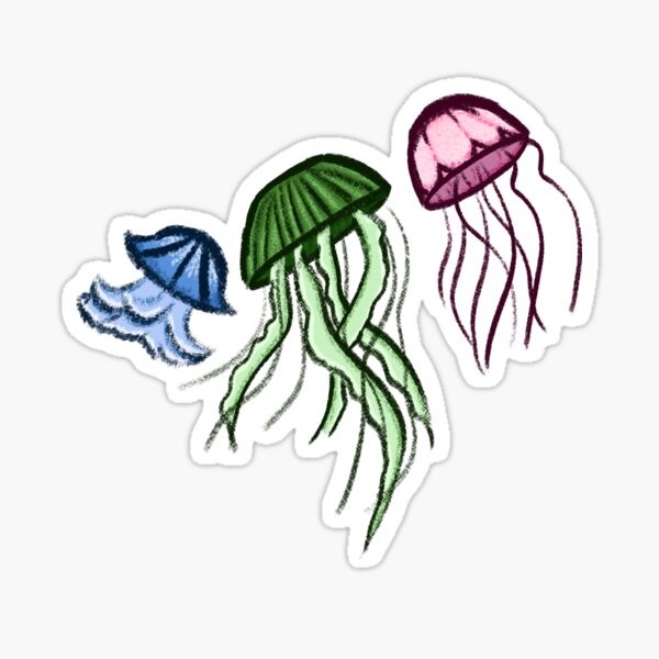 Trio of Jellies Sticker