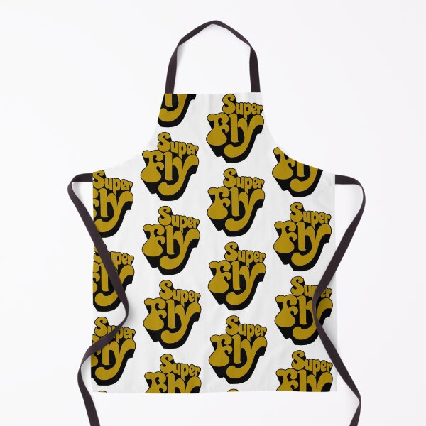Item preview, Super Fly logo in black and gold designed and sold by PIXEL POP DESIGNS - Beyond the Norm!.