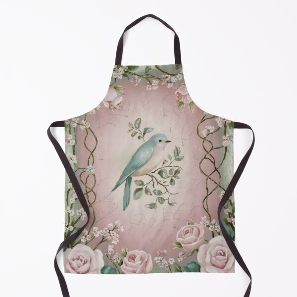 Item preview, Cabbage Rose and Bird Vintage Beauty designed and sold by SloganExpress.