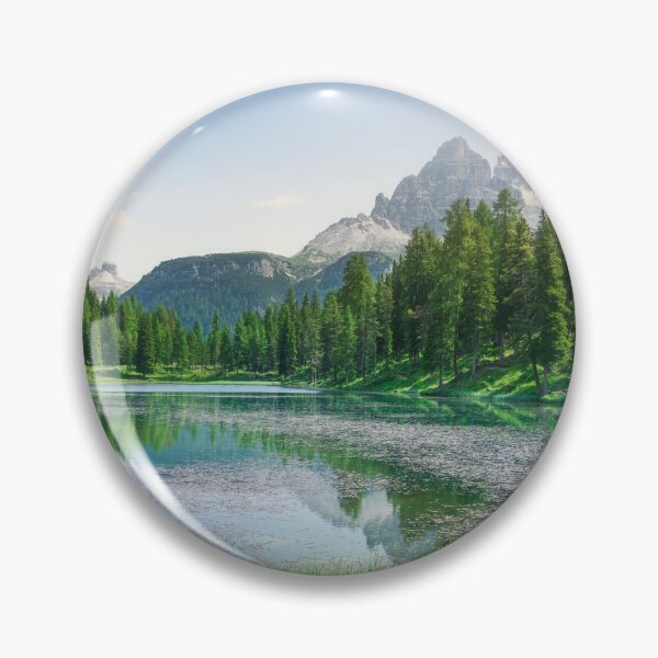 Item preview, Lake Antorno and Three Peaks in the background. Italy designed and sold by Stefano Orazzini.