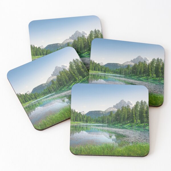 Item preview, Lake Antorno and Three Peaks in the background. Italy designed and sold by Stefano Orazzini.