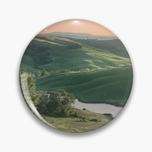 Item preview, Small lake in the hills of the Crete Senesi. Tuscany, Italy designed and sold by Stefano Orazzini.