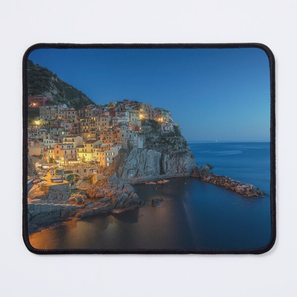 Item preview, Blue hour over Manarola village. Cinque Terre, Italy designed and sold by Stefano Orazzini.