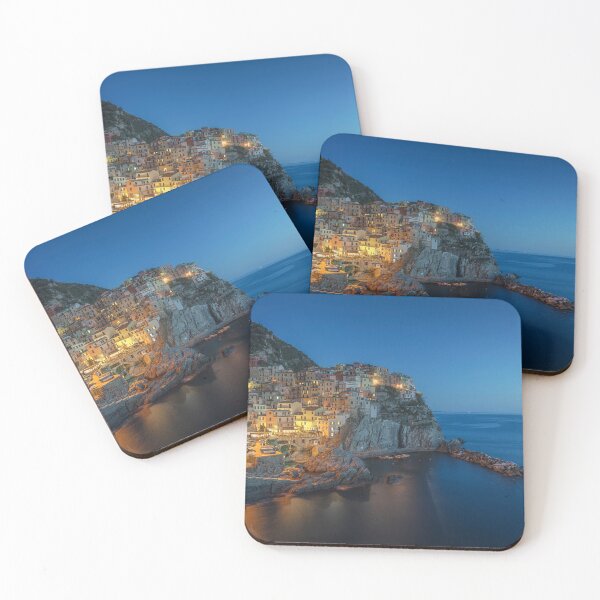 Item preview, Blue hour over Manarola village. Cinque Terre, Italy designed and sold by Stefano Orazzini.