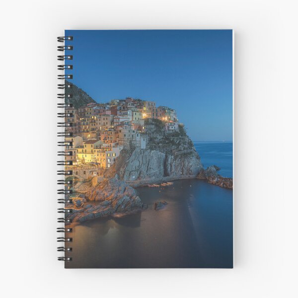 Item preview, Blue hour over Manarola village. Cinque Terre, Italy designed and sold by Stefano Orazzini.