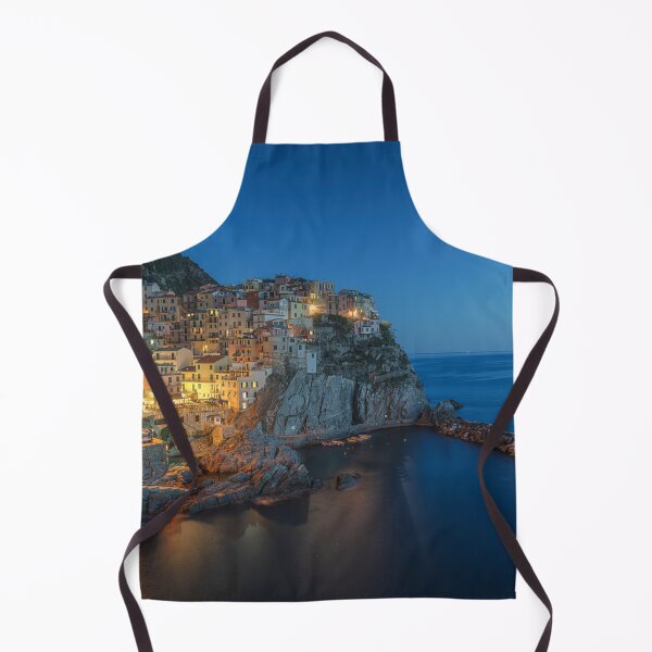 Item preview, Blue hour over Manarola village. Cinque Terre, Italy designed and sold by Stefano Orazzini.