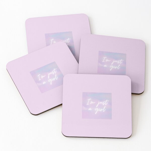 Item preview, I'm just a girl light purple designed and sold by taylaphotos.