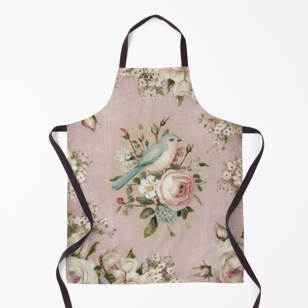 Item preview, Cabbage Rose and Bird Vintage Beauty designed and sold by SloganExpress.