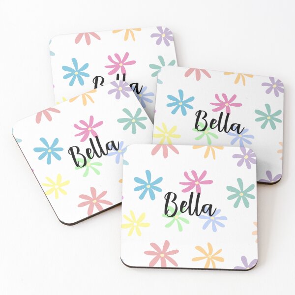 Item preview,  Bella Name with Simple Flower Design  designed and sold by ClearAndHappy.